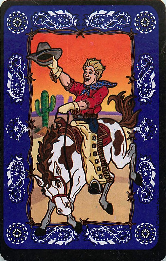 Single Swap Playing Cards Horse Cowboy (PS13-10E)