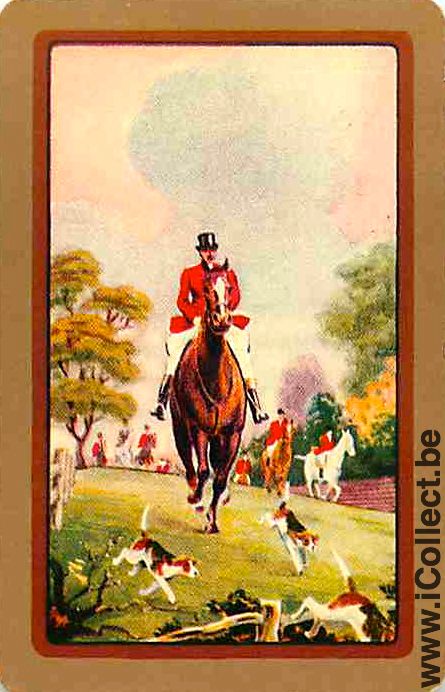 Single Swap Playing Cards Horse Hunters (PS05-40E)