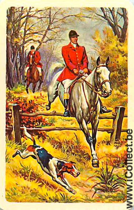 Single Swap Playing Cards Horse Hunters (PS05-41A)