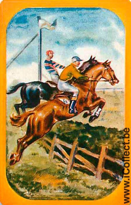 Single Playing Cards Horse Racing (PS05-48D)