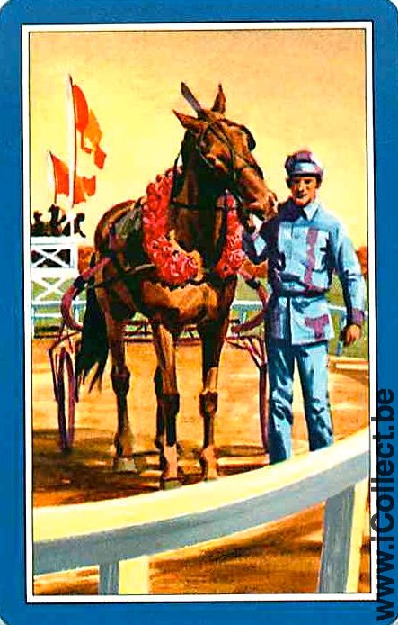 Single Playing Cards Horse Racing (PS05-48E)