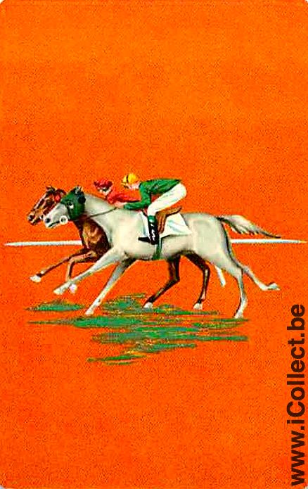 Single Playing Cards Horse Racing (PS05-48F)