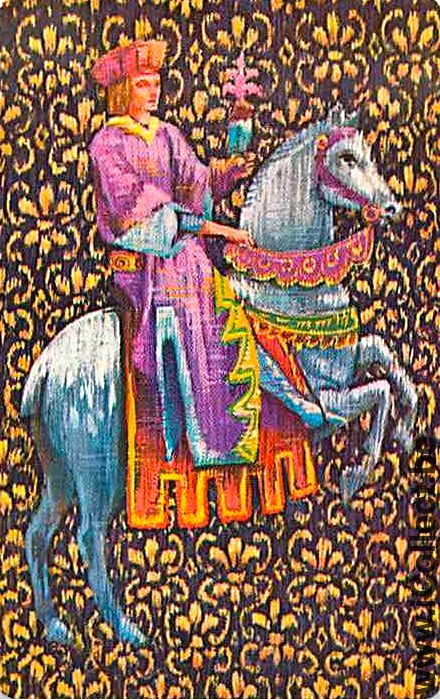 Single Swap Playing Cards Horse and Man (PS05-51I)