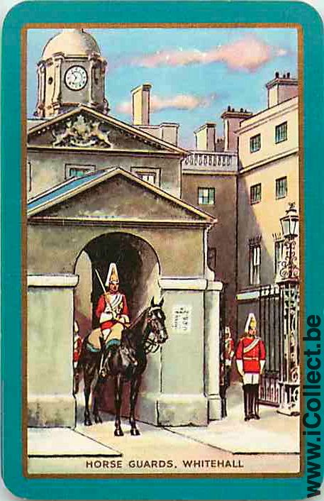 Single Playing Cards Horse Guards Whitehall (PS13-28D)