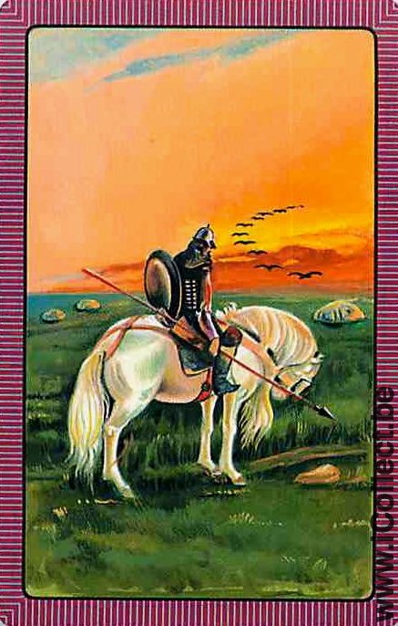 Single Swap Playing Cards Horse Knight (PS05-55A)