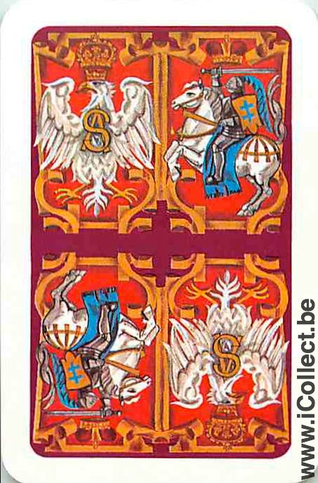 Single Swap Playing Cards Horse Knight (PS02-50D)