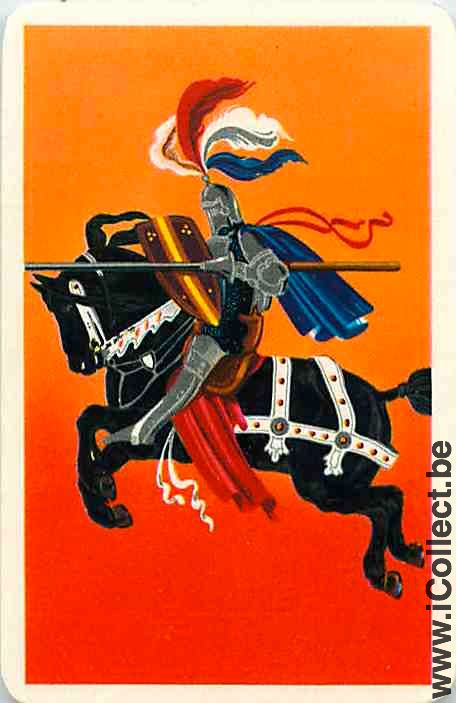 Single Swap Playing Cards Horse Knight (PS14-47I)