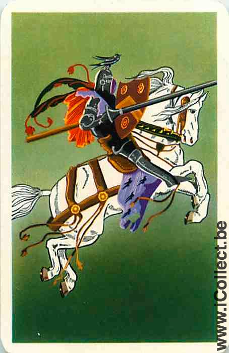 Single Swap Playing Cards Horse Knight (PS14-48A)