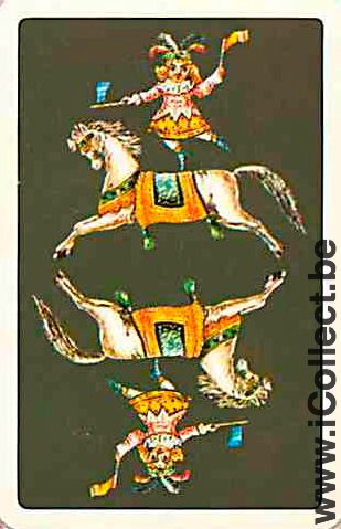 Single Playing Cards Horse Children *** Mini Card *** (PS05-57A)