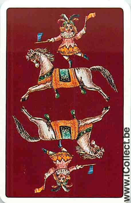 Single Swap Playing Cards Horse Acrobat (PS12-15C)