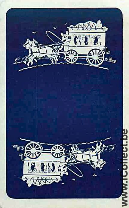 Single Playing Cards Horse Carriage (PS05-57E)
