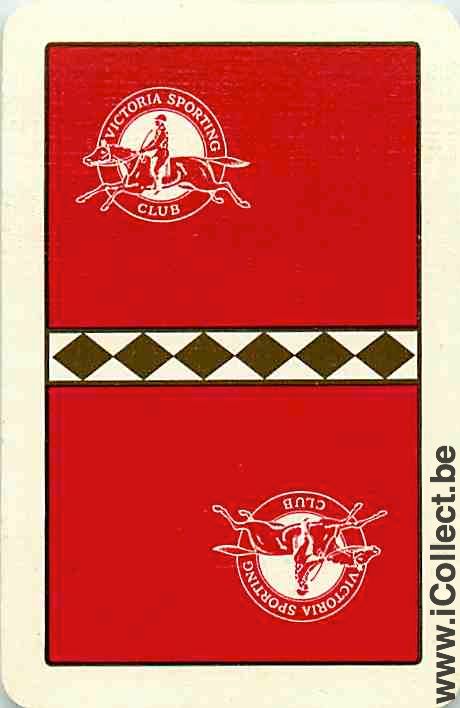 Single Playing Cards Horse Victoria Sporting Club (PS13-22B)