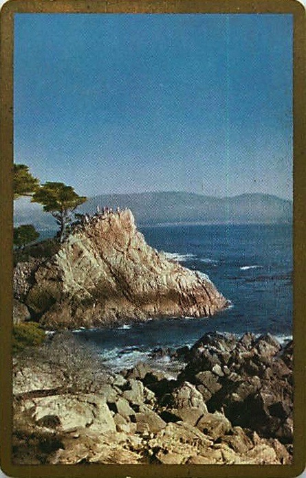 Single Playing Cards Landscape Sea (PS16-51A)
