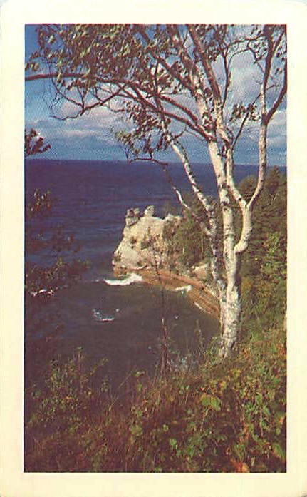 Single Playing Cards Landscape Sea (PS16-51B)