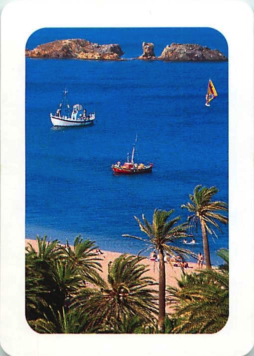 Single Swap Playing Cards Landscape Sea (PS16-51I) - Click Image to Close