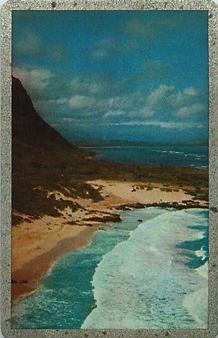 Single Playing Cards Landscape Sea (PS16-52C)