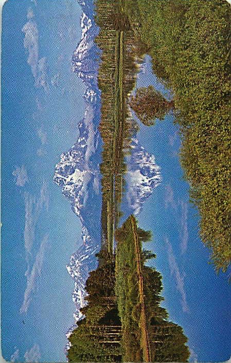 Single Playing Cards Landscape Lake (PS16-57D) - Click Image to Close