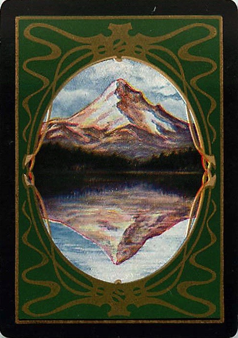 Single Swap Playing Cards Landscape Mountain & Lake (PS17-16A)