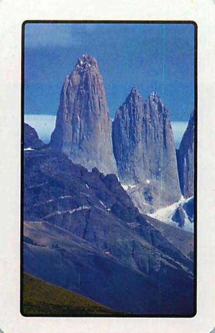Single Playing Cards Landscape Mountain (PS16-59B)
