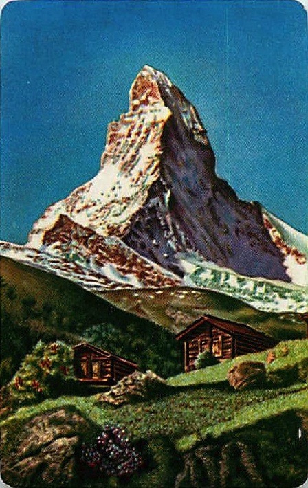 Single Playing Cards Landscape Mountain (PS16-59E)