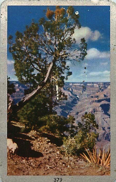 Single Playing Cards Landscape Mountain (PS16-59G)