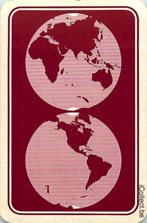 Single Swap Playing Cards Map Worldwide (PS17-13A) - Click Image to Close