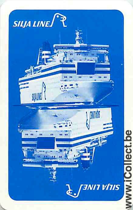 Single Playing Cards Marine Silja Line (PS03-58C)