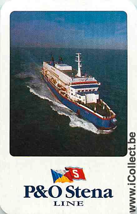 Single Swap Playing Cards Marine P&O Stena Line (PS08-28A)