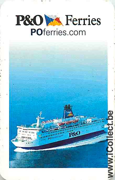 Single Swap Playing Cards Marine P&O Ferries (PS02-14I)