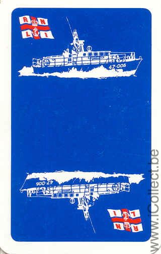 Single Swap Playing Cards Marine RNLI (PS05-09D)