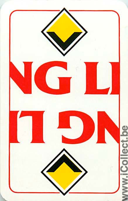 Single Playing Cards Marine Vicking Line (PS06-21G)