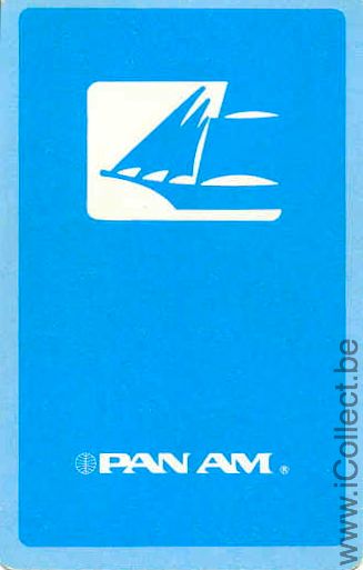 Single Swap Playing Cards Marine Pan Am (PS05-13E)