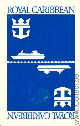 Single Swap Playing Cards Marine Royal Caribbean (PS05-09G)