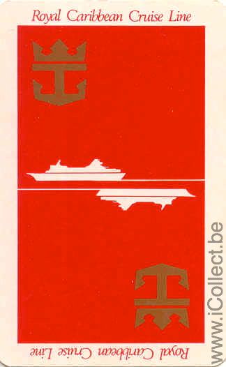 Single Swap Playing Cards Marine Royal Caribbean (PS05-09I)