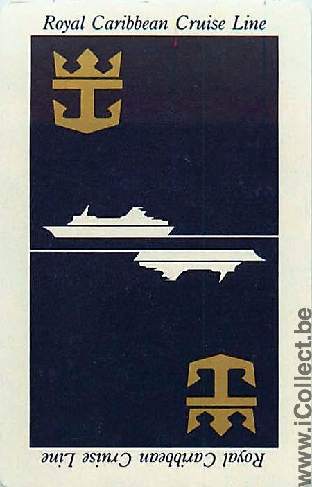Single Swap Playing Cards Marine Royal Caribbean (PS05-10A)
