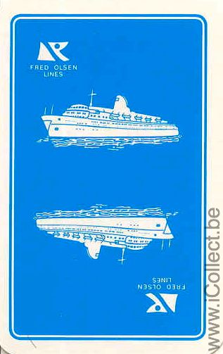 Single Swap Playing Cards Marine Fred Olsen Lines (PS05-11B)