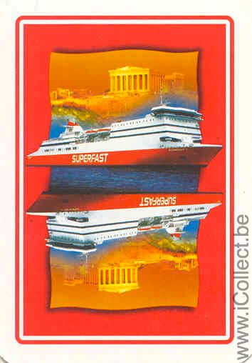 Single Swap Playing Cards Marine Superfast (PS05-11F)