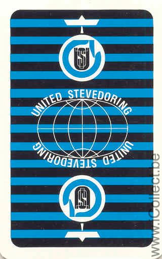 Single Swap Playing Cards Marine United Stevedoring (PS08-03I)