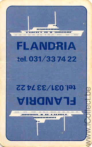 Single Swap Playing Cards Marine Flandria (PS05-13G) - Click Image to Close