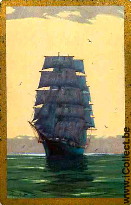 Single Swap Playing Cards Marine Sailing Ship (PS05-35C) - Click Image to Close