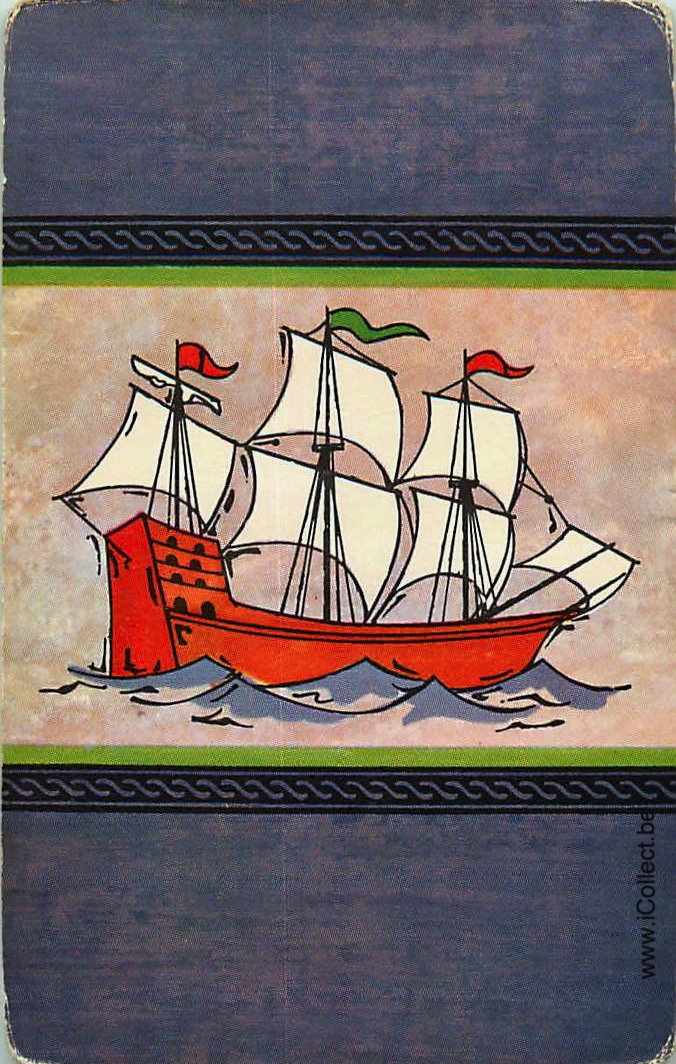 Single Swap Playing Cards Marine Sailing Ship (PS20-19F) - Click Image to Close