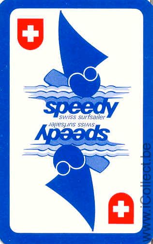 Single Swap Playing Cards Marine Speedy (PS05-05G)