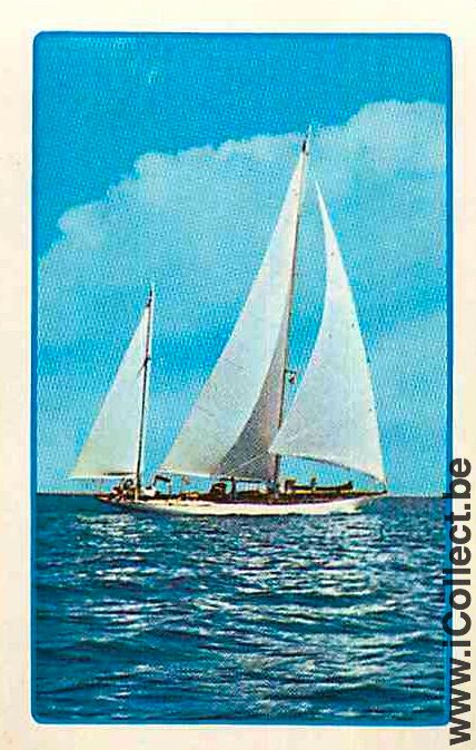 Single Playing Cards Marine Sail Boat (PS05-29B)