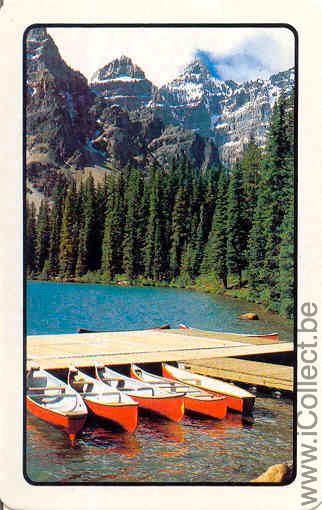 Single Swap Playing Cards Marine Small Boat (PS05-08H) - Click Image to Close