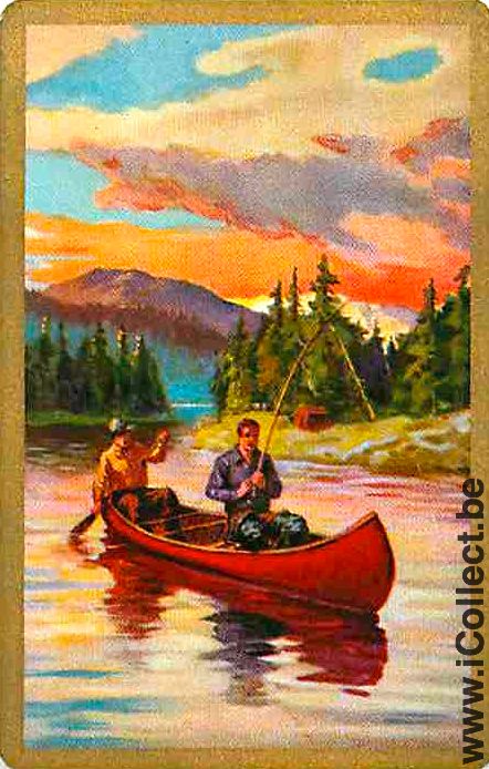 Single Playing Cards Marine Fishing Boat (PS09-08C) - Click Image to Close