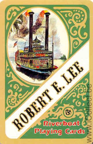 Single Swap Playing Cards Steamship Robert E. Lee (PS05-15B)