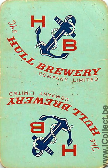 Single Playing Cards Marine The Hull Brewery (PS06-56C)