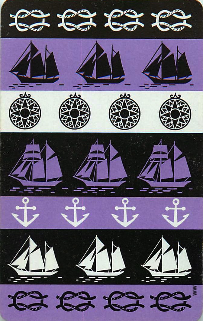 Single Swap Playing Cards Marine Sailing Ship (PS20-16B) - Click Image to Close