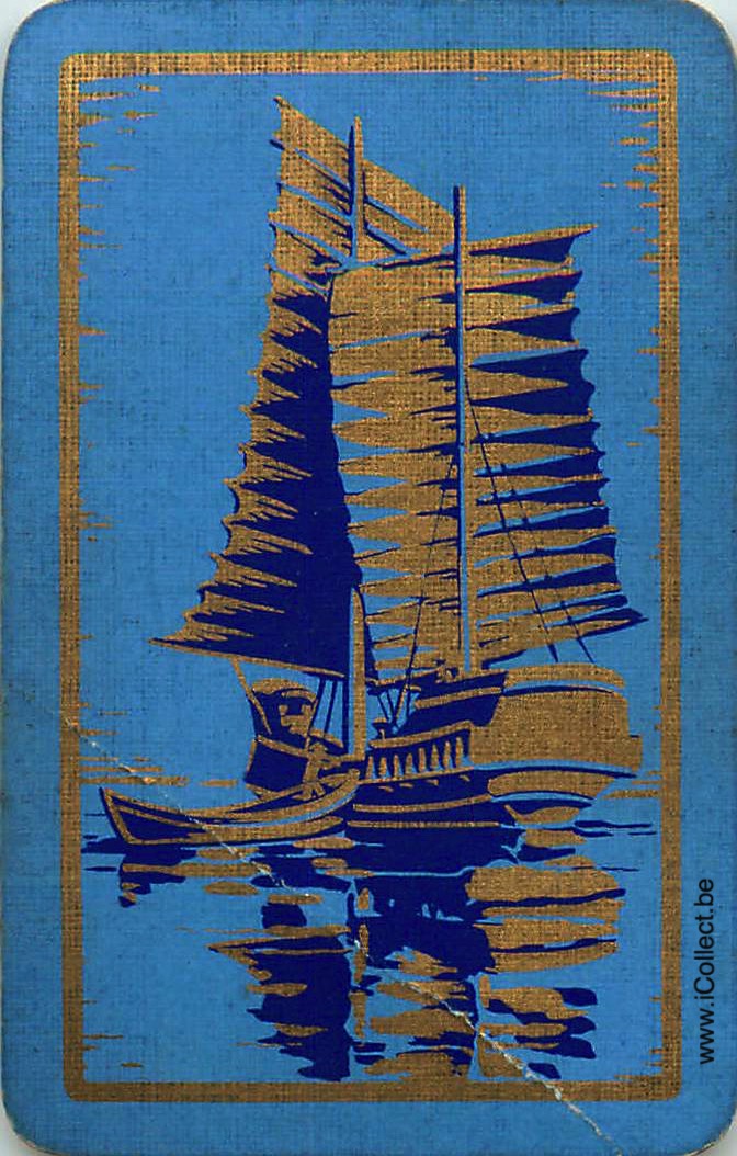 Single Swap Playing Cards Marine Sailing Ship (PS20-21C) - Click Image to Close