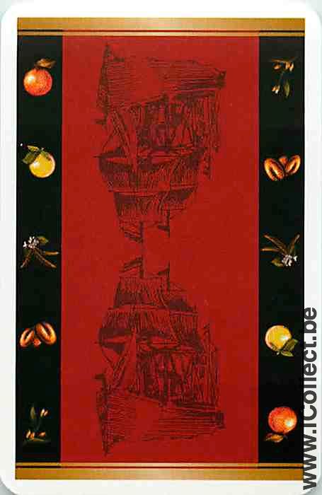 Single Swap Playing Cards Marine Sailing Ship (PS06-57H)